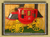 Concord model stage coach built from an authentic blueprint by Freeman native, Ray Waltner, a retired farmer. The Concord was built from 1827 to 1900 and had a capacity of 11 passengers.