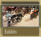 Rare Indian, Marsh & Metz, American and Harley Davidson motorcycles, some dating from 1908.